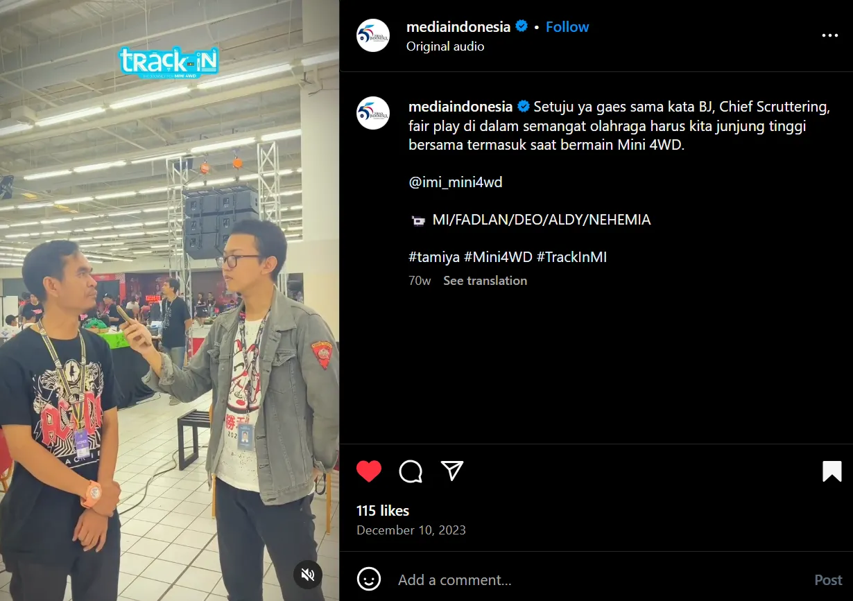 TrackInMI — Program Wawancara Media Indonesia