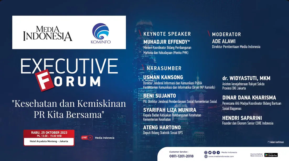 Executive Forum — Kesehatan & Kemiskinan